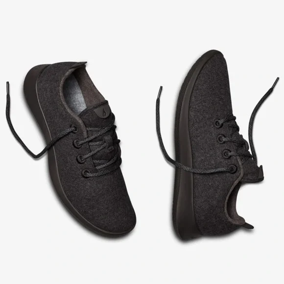 allbirds | Shoes | Allbirds Mens Wool Runners Natural Black  display picture 3